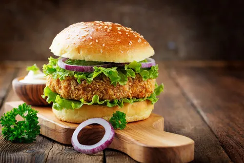 Chicken Burger from Pizza Ghar