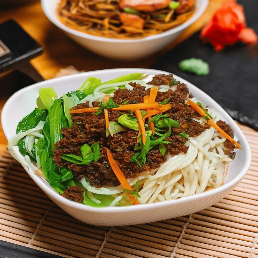 Buff Keema Noodles from Momo Choila