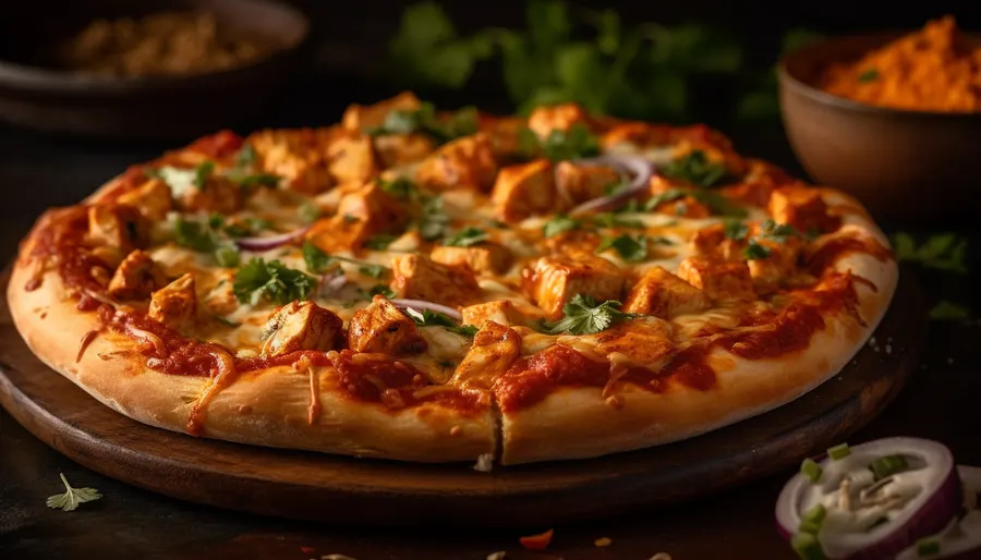 Chicken Tandoori Pizza from Pizza Ghar