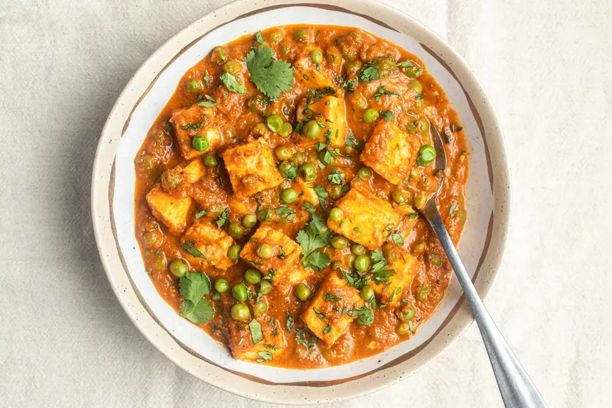 Matar paneer gravy from Kalpa
