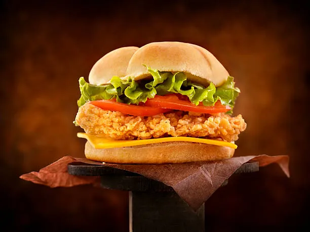 Crunchy Chicken Burger from Hello Burger
