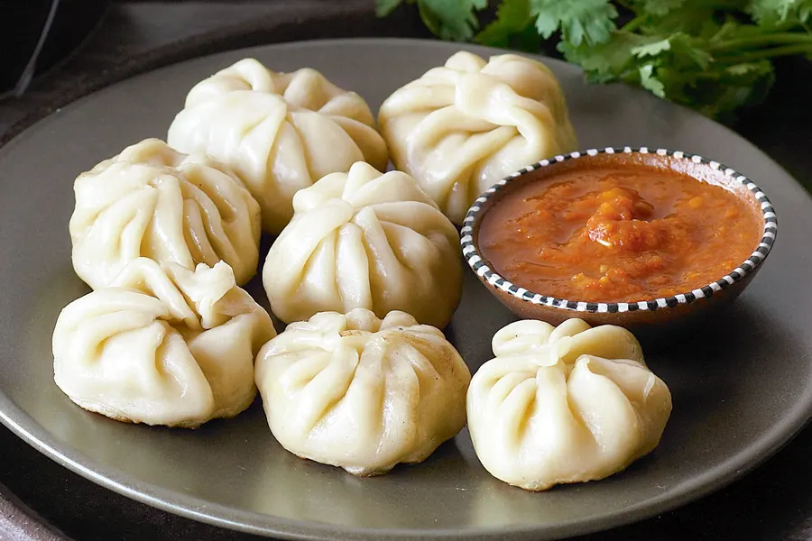Chicken momo from Antim Bikalpa