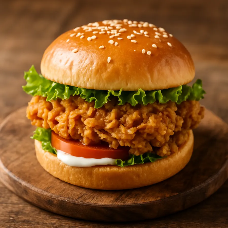 Zinger Burger from Konkret Space