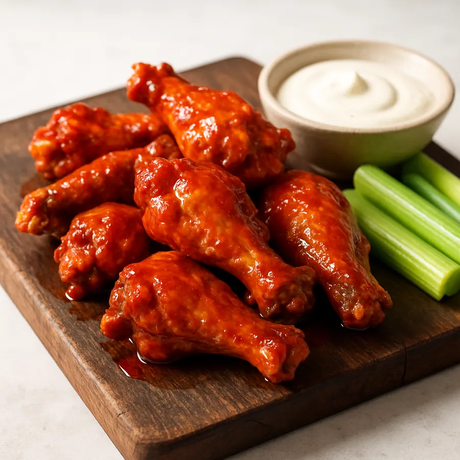 Sriracha Wings from Konkret Space