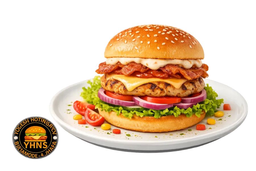 Chicken Burger from Yogesh Hot N Spicy