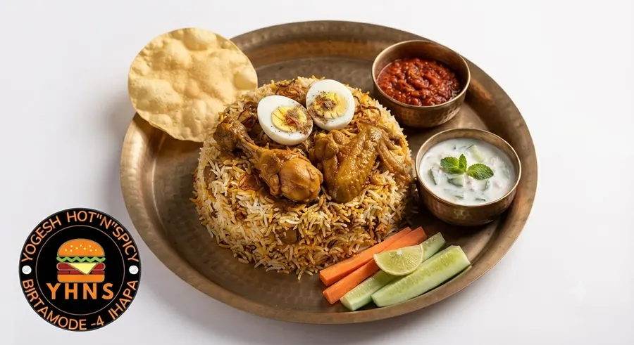 Chicken Biryani from Yogesh Hot N Spicy