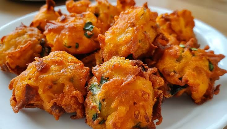 veg pakauda from Bhok lagyo?