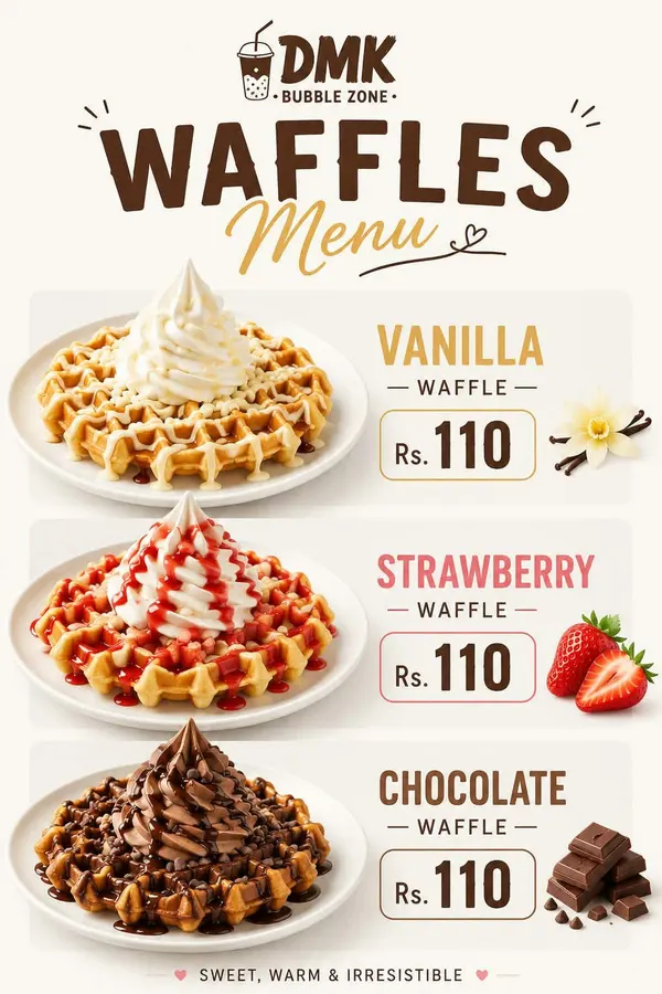 Waffles from Bubble Zone
