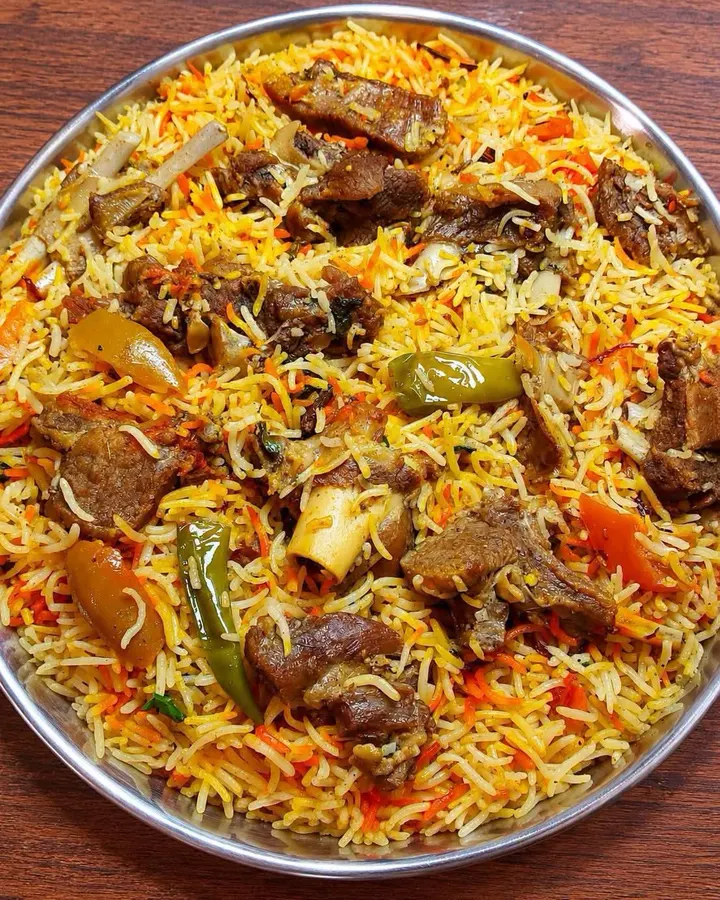 Mutton Biryani from The Momo Factory Birtamode