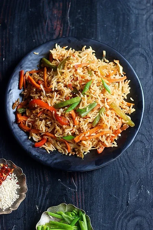 Veg Fried Rice from The Momo Factory Birtamode