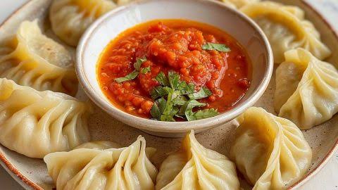 Chicken Momo from M & D Cafe