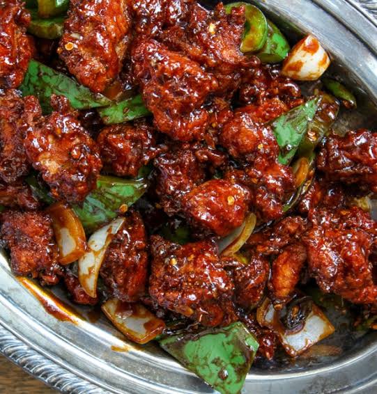 Chicken Chilly from M & D Cafe